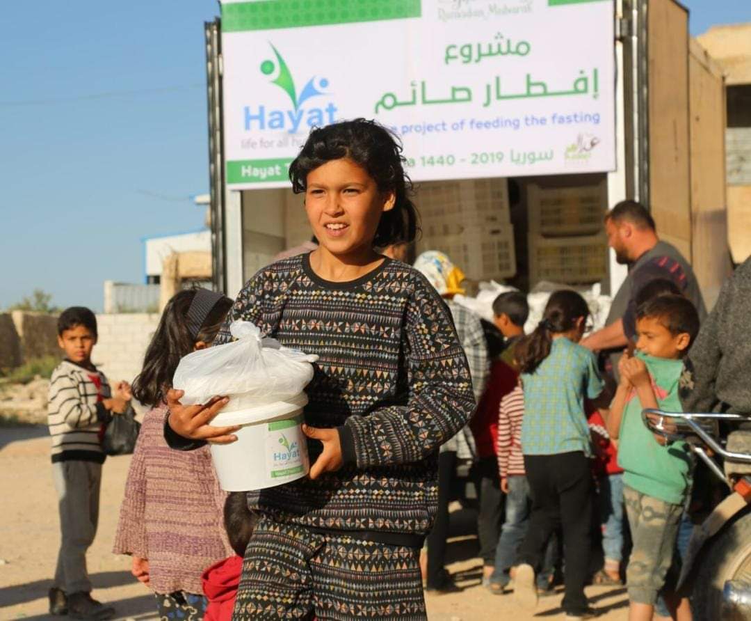 Hayat helped 156,000 in Ramadan and Eid al fitr